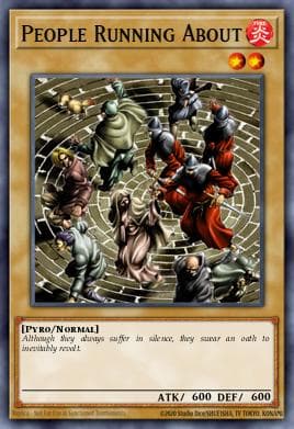 People Running About