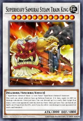 Superheavy Samurai Steam Train King