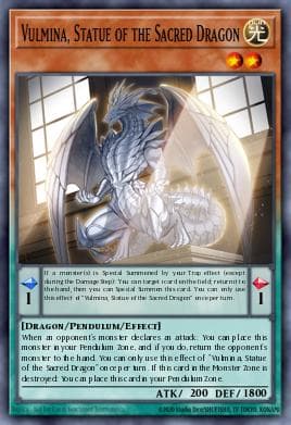 Vulmina, Statue of the Sacred Dragon